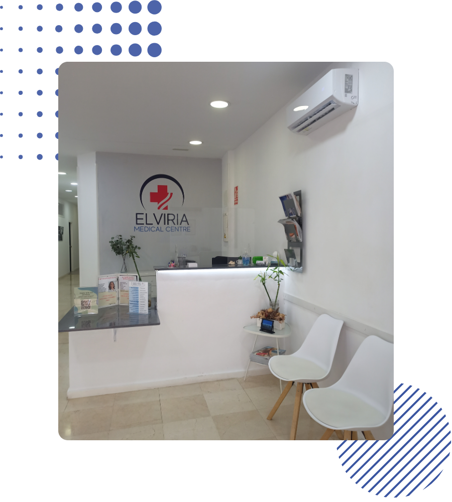 Medical centre reception